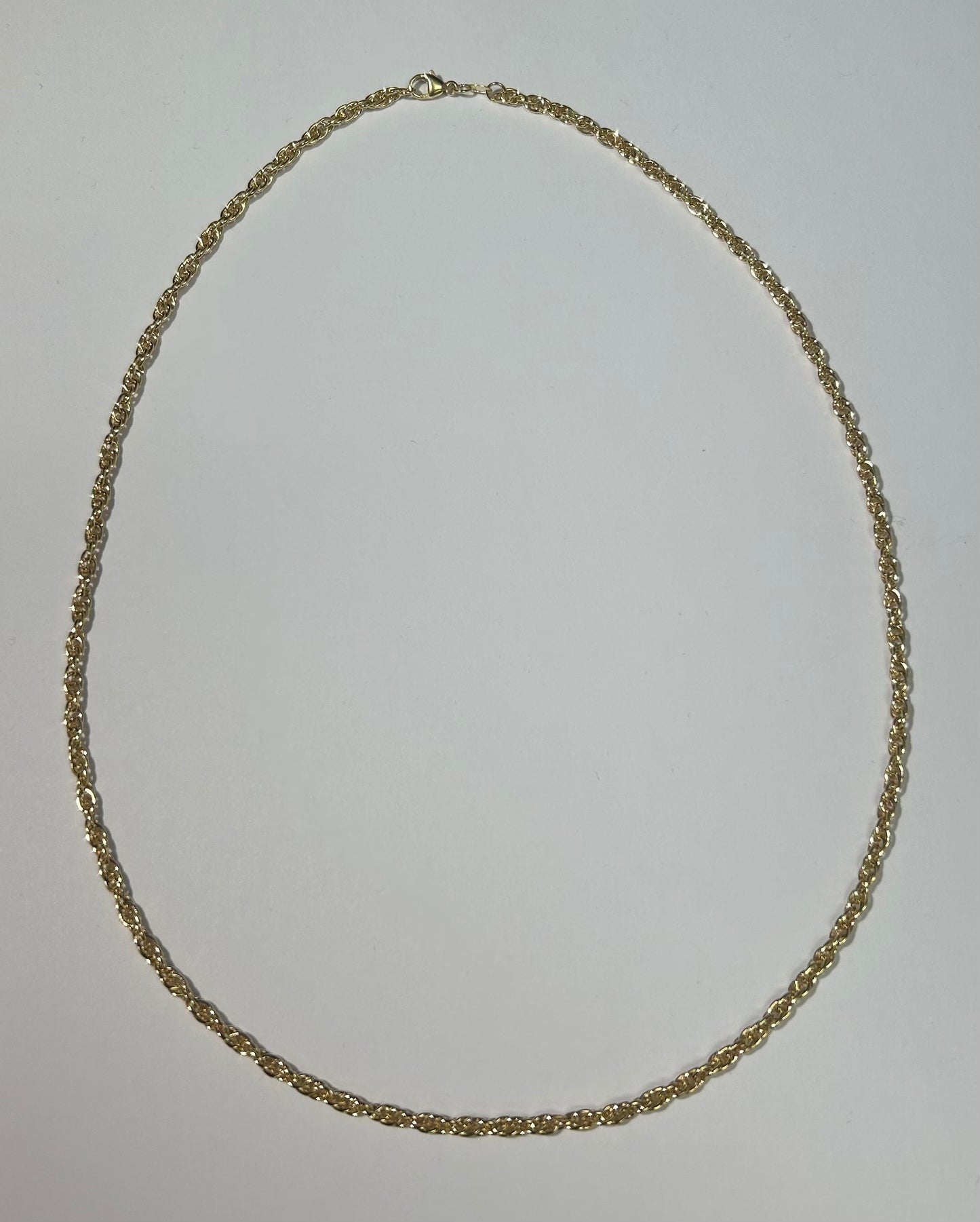 125TR 14K Gold Filled 3.3MM Loose Woven Rope