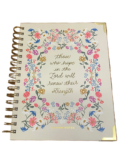 80170 Mary Square Sermon Notes Journal Those Who Hope 0