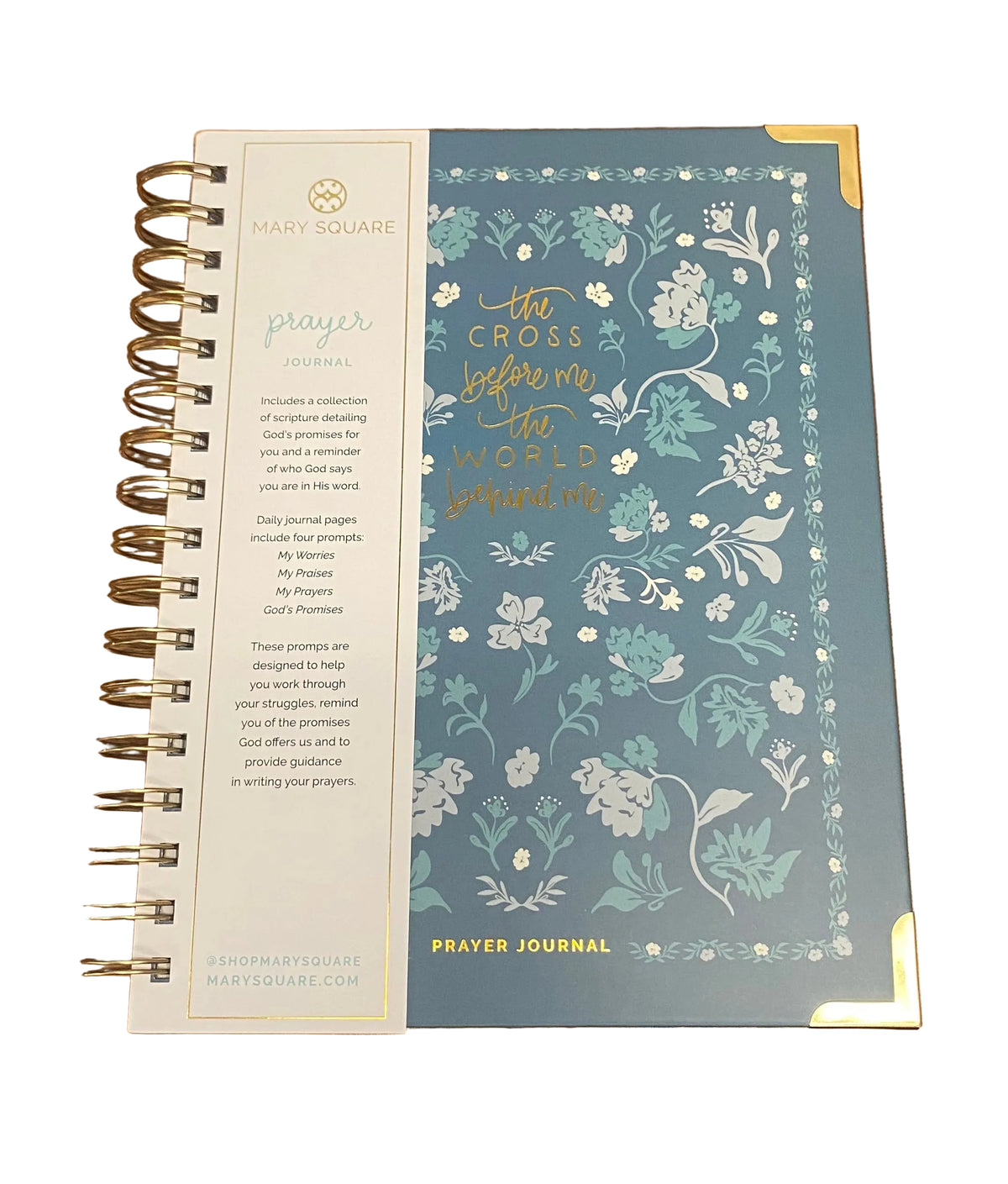 80168 Mary Square Prayer Journal The Cross Before Me 0