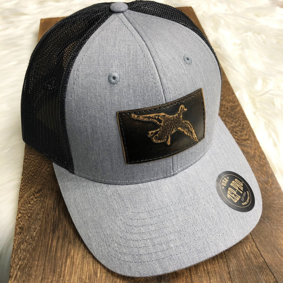Mallard Hat - Heather Grey/Black