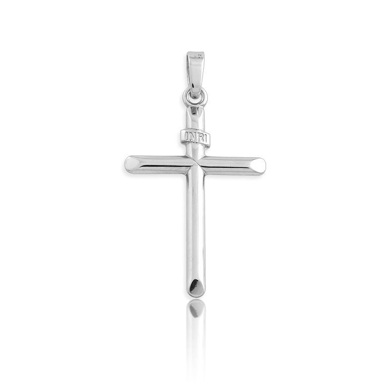 Sterling Silver INRI Cross Pendant