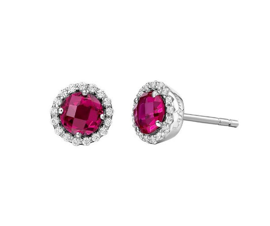 BE001 Lafonn Birthstone .34CT Earrings