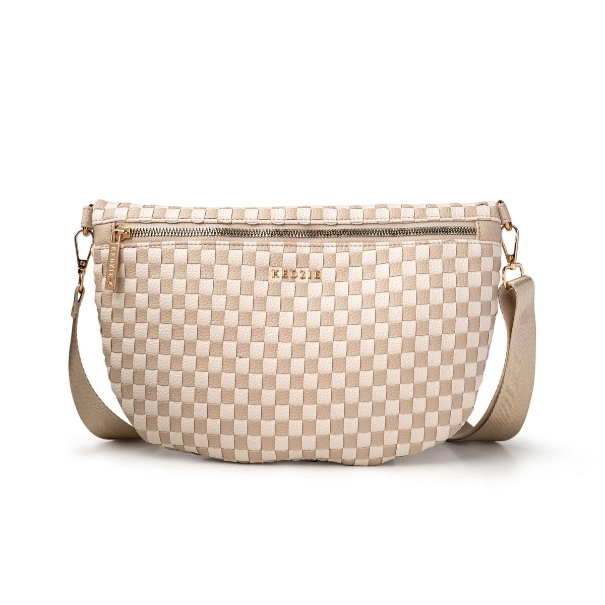 KDZTC-TAU Kedzie® Terrace Woven Crossbody Taupe 0