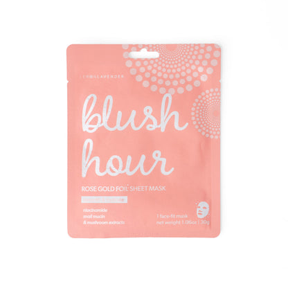 LLGG-U48 Lemon Lavender® Glow Getter Foil Face Masks 0