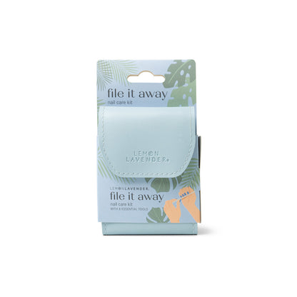 LLMANI12 Lemon Lavender® File It Away Nail Care Kit 0