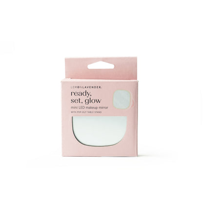 LLMMR24 Lemon Lavender LED light up Mini Mirror 0