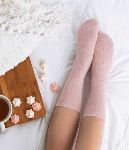 LLSCK24 Lemon Lavender® You Had Me At Aloe Super Soft Spa Socks 0