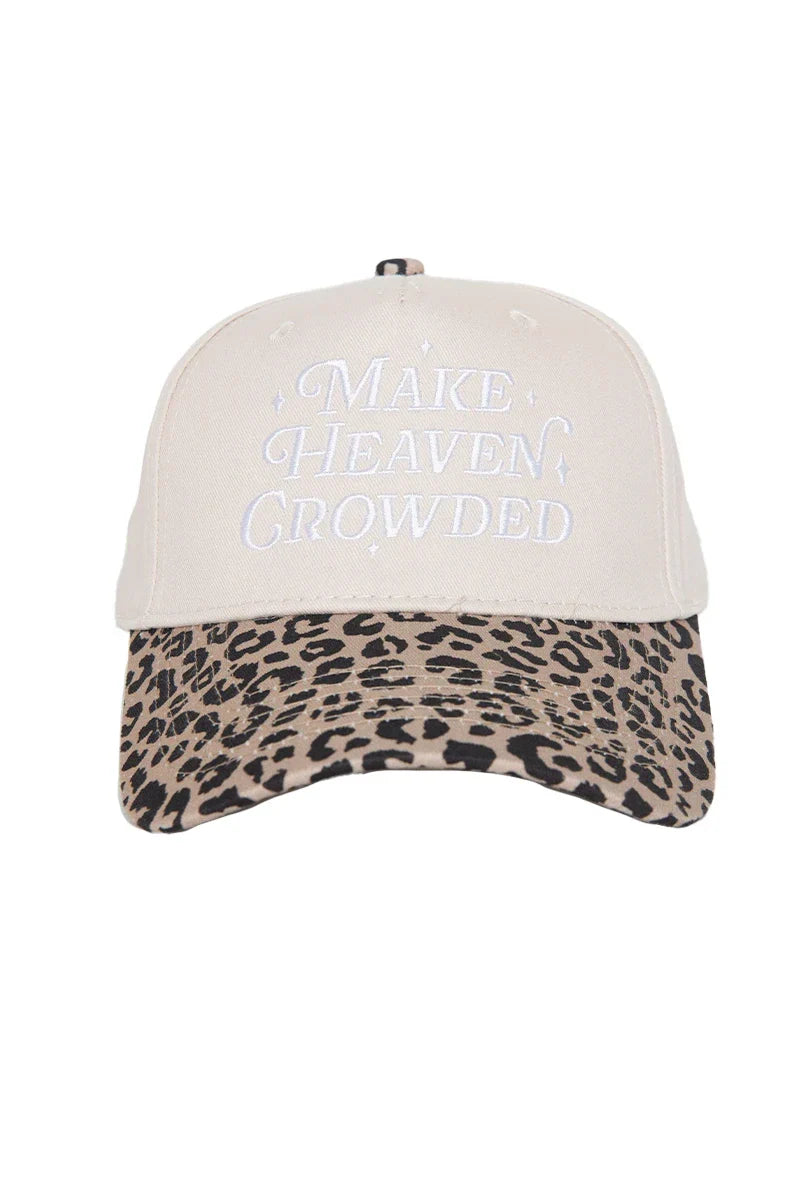KDC-BC-1193-LEO-TAN Katydid Make Heaven Crowded Cap Trucker Vintage Tan/Leopard 0