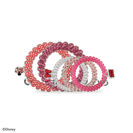 TT-M-103 Teleties Minnie Mouse Mix Pack Hair Ties