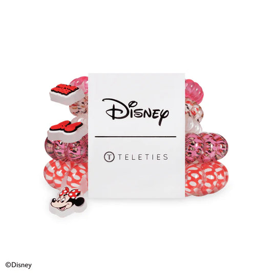 TT-M-103 Teleties Minnie Mouse Mix Pack Hair Ties