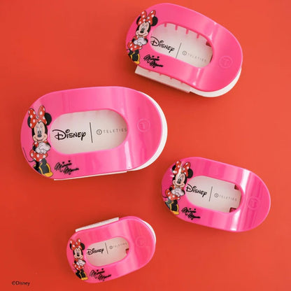 Teleties Minnie Mouse Flat Round Hair Clip