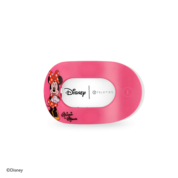 Teleties Minnie Mouse Flat Round Hair Clip