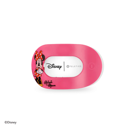 Teleties Minnie Mouse Flat Round Hair Clip