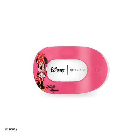 Teleties Minnie Mouse Flat Round Hair Clip