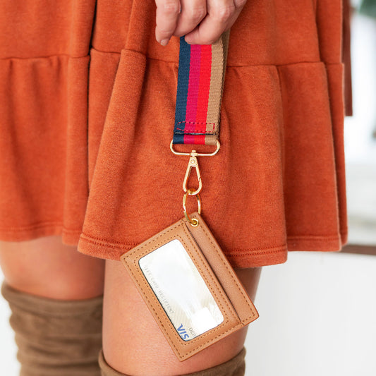 Wristlet Strap - Bright Stripe
