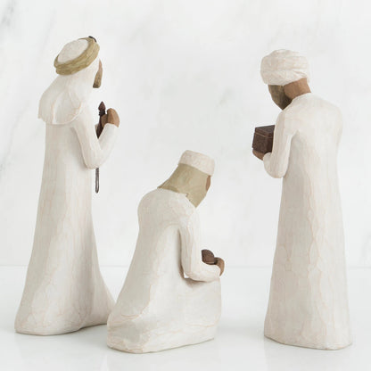 26027 Willow Tree 0The Three Wisemen 3-piece set sculpted nativity figures by Susan Lordi 0