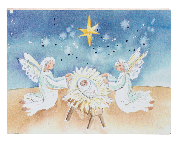 MX202373 Ganz Watercolor Spiritual Art Blocks 0