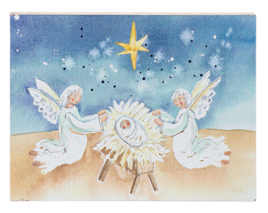 MX202373 Ganz Watercolor Spiritual Art Blocks 0