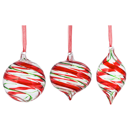 MX202681 Ganz Candy Swirl Ornaments 0