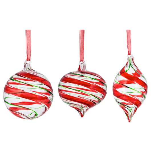 MX202681 Ganz Candy Swirl Ornaments 0