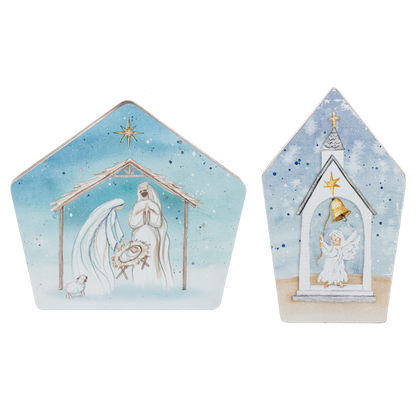 MX204690 Ganz Watercolor Nativity Art Blocks 0