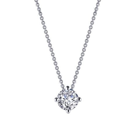 Lafonn Solitaire Necklace - 1.3 CTTW