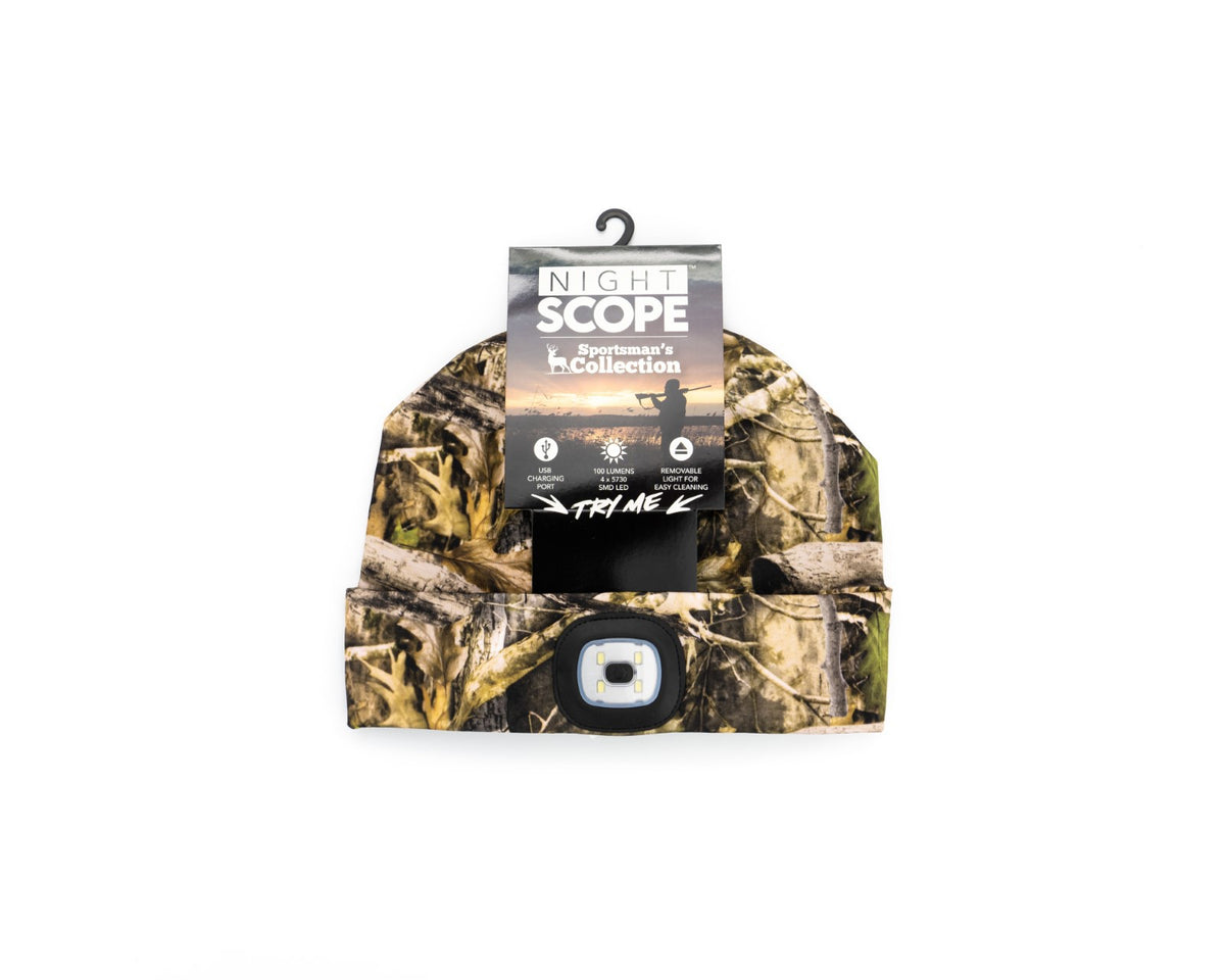 NGSPRT-U12 Night Scope™ Rechargeable LED Beanie Sportsman's Collection 0