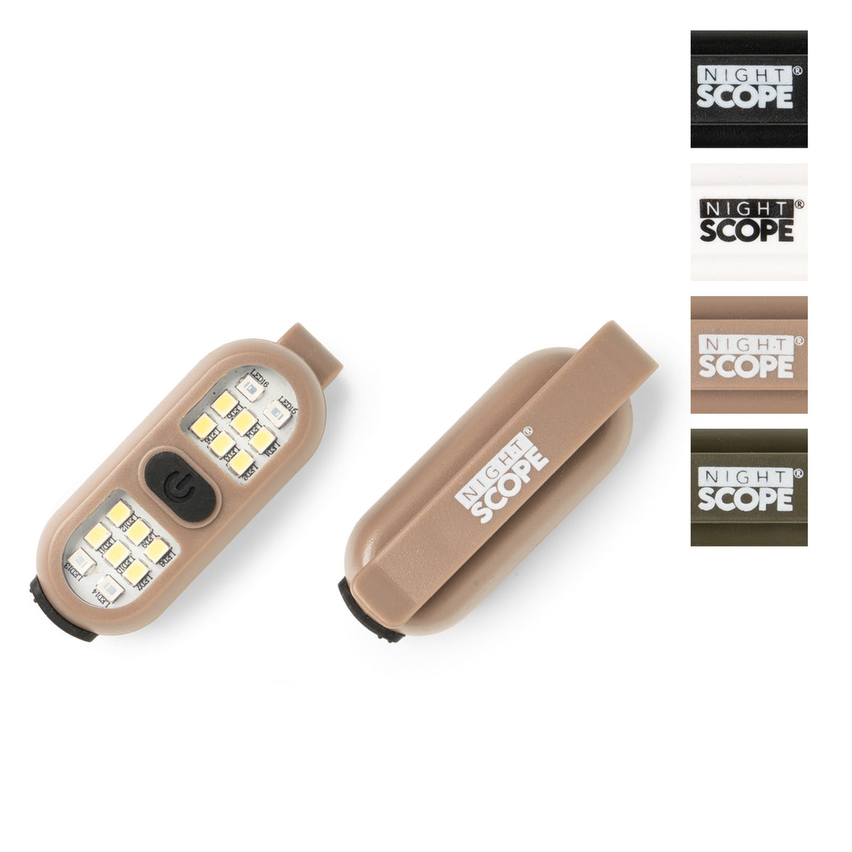 NGTCL12 Night Scope®️ Rechargeable LED Clip-On Light 0