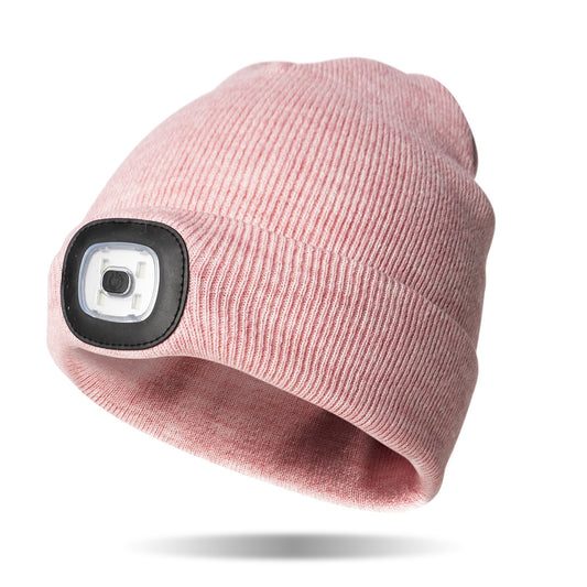 NGTSW-PNK Night Scope Brightside Rechargeable LED Beanie Pink 0