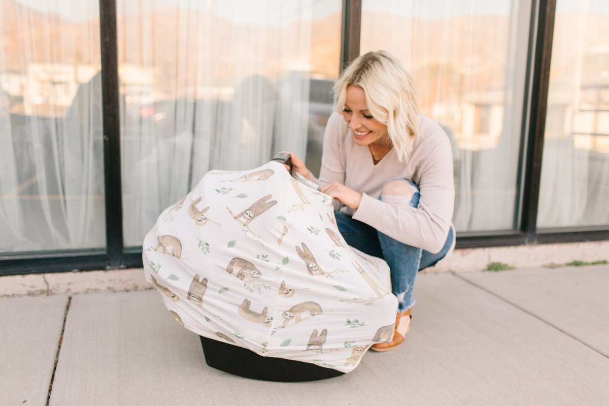 Multi-Use Car Seat Cover & Nursing Cover - Noah