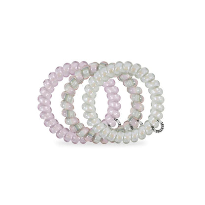 TT-L-575 TELETIES Opal Glow Large Hair Ties