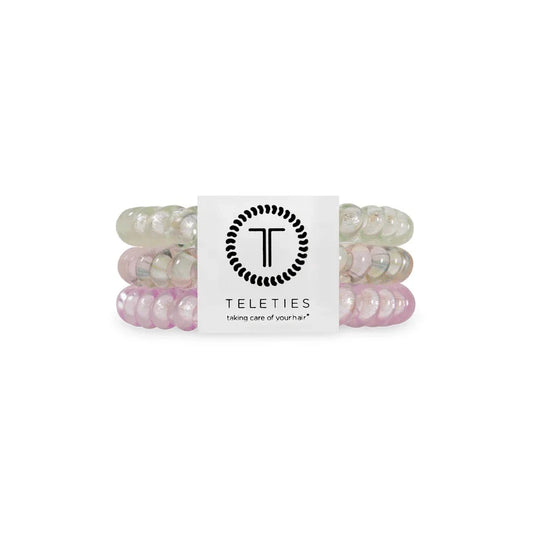 TT-S-575 Teleties Opal Glow Small Hair Ties