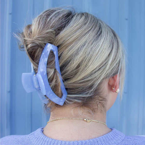 Teleties Open Blue Lagoon Hair Clip