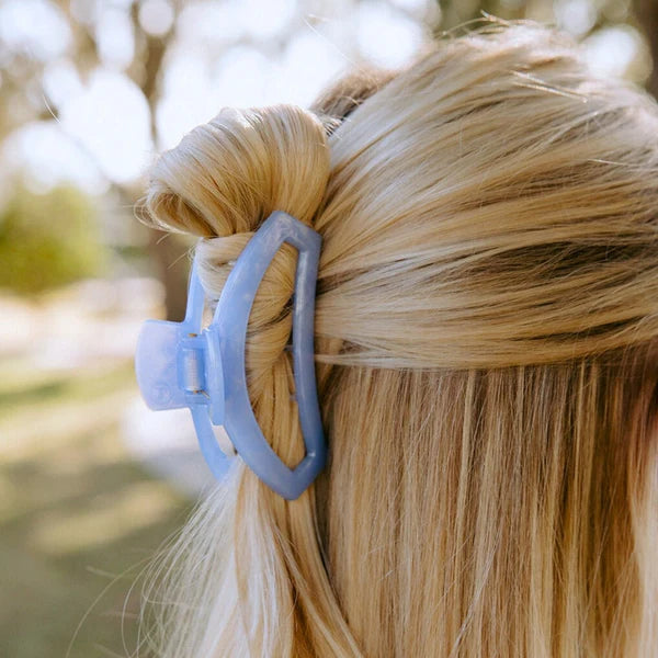 Teleties Open Blue Lagoon Hair Clip