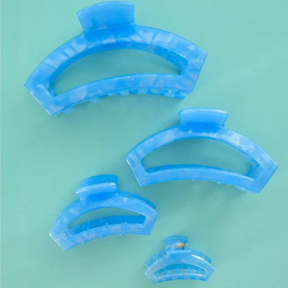 Teleties Open Blue Lagoon Hair Clip