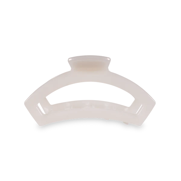 TT-CM02-004 Teleties Medium Open Clip Coconut White