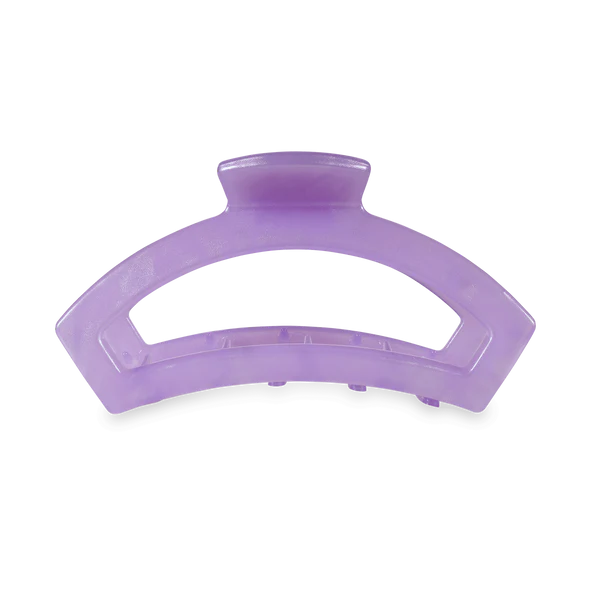 TT-CM02-225 Teleties Open Lavender Mist Medium Hair Clip