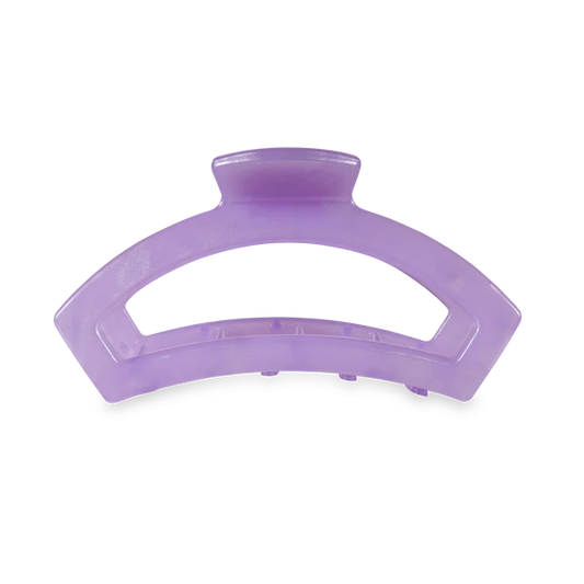TT-CM02-225 Teleties Open Lavender Mist Medium Hair Clip