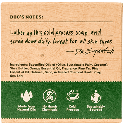 Dr. Squatch 5oz Bar Soap - Pine Tar