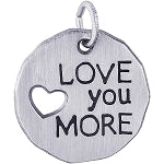 I Love You More Charm - Rembrandt