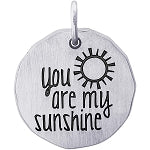 You Are My Sunshine Charm - Rembrandt