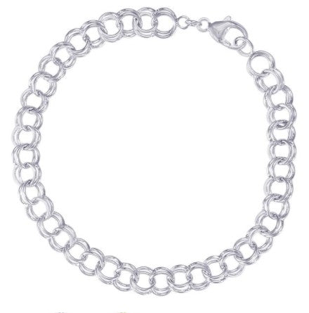 Rembrandt Double Link Classic Bracelet - 7"