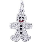 Gingerbread Man Charm - Rembrandt