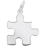 Puzzle Piece Charm - Rembrandt