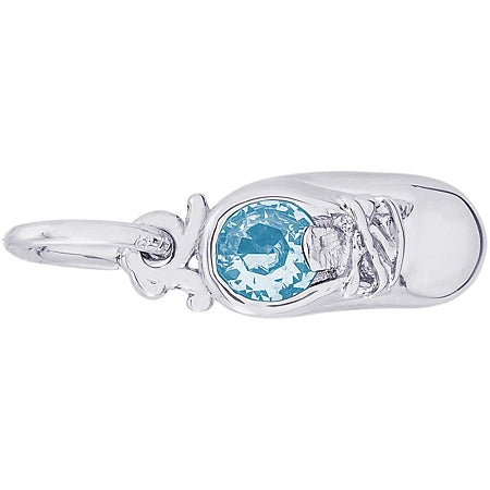 March Baby Shoe Charm - Rembrandt 