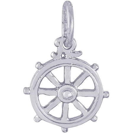 Ships Wheel Charm - Rembrandt 