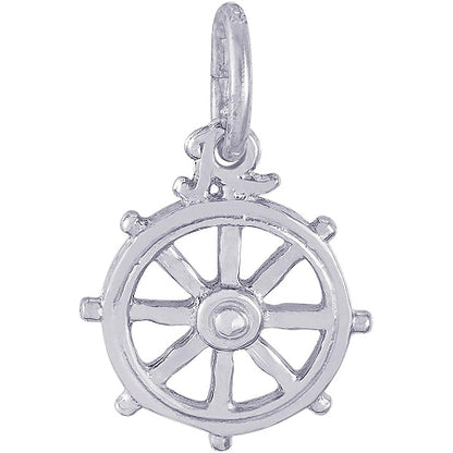 Ships Wheel Charm - Rembrandt 