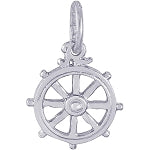 Ships Wheel Charm - Rembrandt