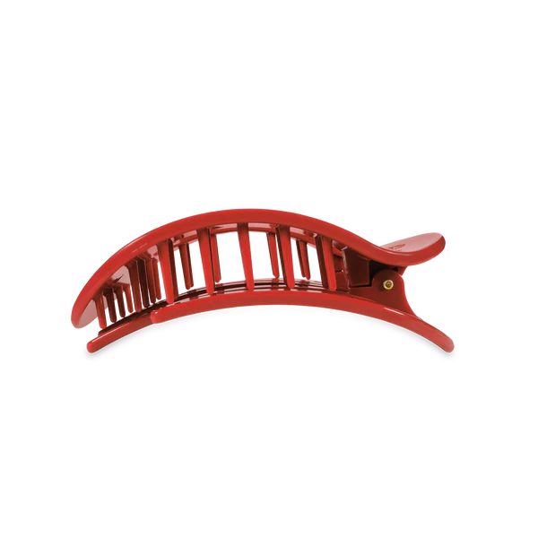TT-FCM01-193 Teleties Red Carpet Ready Medium Flat Round Hair Clip