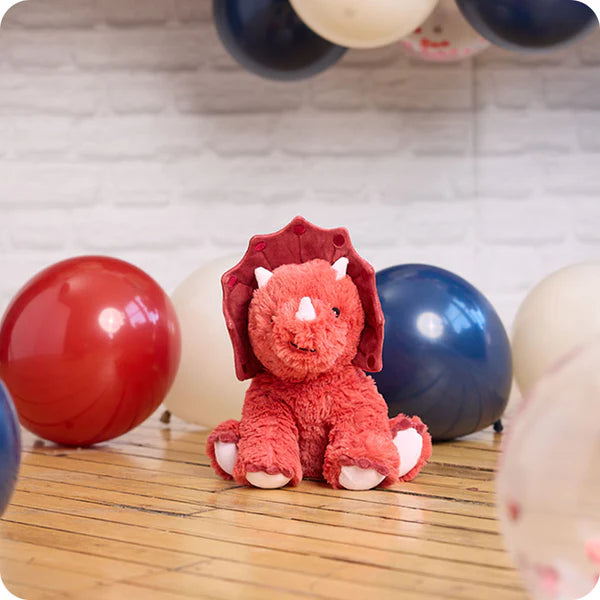 CP-TRI-2 Warmies Red Triceratops